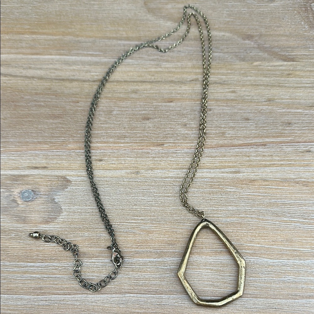 Noonday Collection Ariel Gold Pendant Necklace